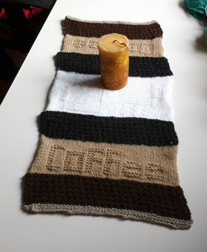 Strickanleitung Deckchen Coffee, ideal für Anfänger: Schritt für Schritt Anleitung