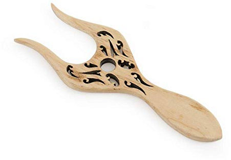 Scheepjes - Scheepjes Ahorn Holz Elegant Muster (18cm) Groß Auge Stricken Gabel für Häkeln Projekte - 1 Stück