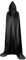 Myir Unisex Umhang mit Kapuze, Halloween Umhang für Erwachsene Cosplay Vampir Kostüm Halloween Kostüm (Schwarz, XL)