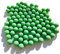 CRYSTAL KING Grüne Matt Grün Glasmurmeln Glaskugeln 16mm Durchmesser 500gr Dekokugeln Murmeln Murmel grün farbene Murmel Dekoglaskugel Dekoration Glaskügelchen
