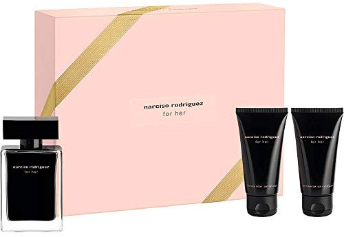 Narciso Rodriguez for Her 3-teiliges Eau de Toilette 50 ml Bodylotion 50 ml Duschgel 50 ml