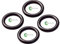 O-Ringe Gummi-Dichtungen EPDM für alle 1/2 bzw. 3/4 Zoll Garten Schlauchsysteme z.B. Gardena (Profi) usw. (1 Stück, 1/2 Zoll 16x11mm)
