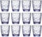 VEILEDGEM 10 Oz Unbreakable Tritan Drinking Glasses Dishwasher Safe Acrylic Glasses Drinkware BPA Free Hard Plastic Cups Reusable Kitchen Water Glasses Drinking Set of 12 (Blue)