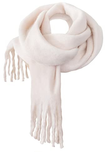 MBW Damen XXL Winterschal Oversized in beige Damenschal Schal kuschelig weich