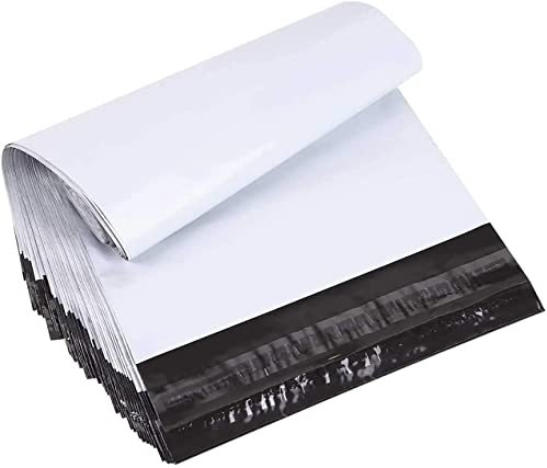 100 Stück Vinted Versandtaschen, (10x13in/25,4x33cm) nicht transparent, wasserdicht, selbstklebend, Plastik, Versandtaschen, Geschenktüten