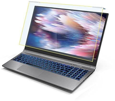 LIGUOYI HD Screen Protector for Laptop, Antis-Blue Light Filter, Antis-UV Eye Protection, Hanging Laptop Screen Protector, Blasen, Kratzfest