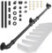 Handlauf für Treppen, VAYOTOY 1/1,5/2/3m Handlauf Schwarz Handlauf Treppengeländer Innen Aussen mit Rutschfestem, Rostfreiem, Industriellem, Verzinktem Stahlrohr für Einfache Installation (2m)