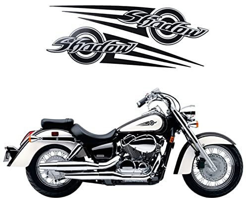 per Honda Shadow VT 125 NV400 VT600 VF750 VT750 VT1100 Moto Stile Vintage Decalcomania Serbatoio di Gas Decalcomanie Adesivi Decorare
