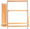 Fowybe DIY Holz Webrahmen Strickstuhl Handarbeits Holzspielzeug Für Anfänger, Erwachsene, Kinder-49 X 64 X 3 Cm