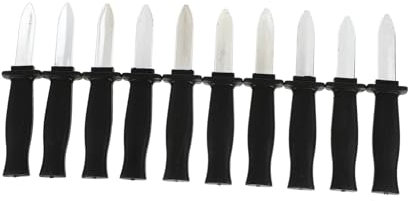 DIKACA 10 Piezas Extensible Juguetes Truco de Halloween Cuchillo retráctil de Juguete puntales telescopicos desapareciendo Cuchillas retráctiles encogerse Espada Accesorios mágicos