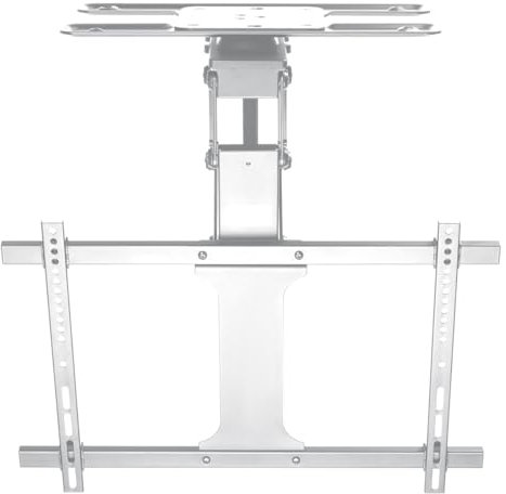 my wall Soporte de techo motorizado para TV - HL49MWL, Smart Home, compatible con Alexa y Google Home, control por voz, soporte de techo eléctrico, plegable, giratorio, mando a distancia o control por