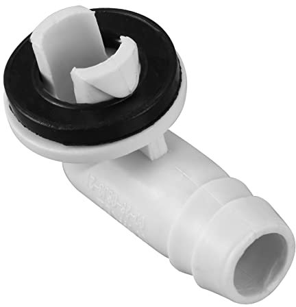 Veenewy Verbindungsstück für Drainageschlauch für Klimaanlage mit Gummiring für Mini-Split-Einheiten und Fenstereinheit, AC 3/5 (15 mm)