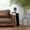 RHEINKANT KÖBES Design Beistelltisch Schwarz, Made in Germany, Beistelltisch Couch C Form aus hochwertigem pulverbeschichtetem Stahl. Exklusiver Couchtisch, Sofatisch, Modern, Nachttisch