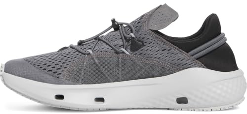 Under Armour Men's Charged Kilchis, (100) Pitch Gray/Black/Steel, 10.5, US