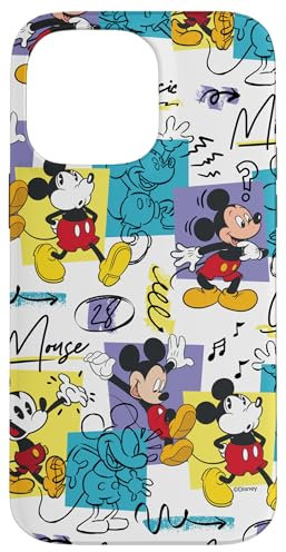 iPhone 14 Pro Max Disney Mickey Mouse Retro Classic Vintage Animation Designs Case