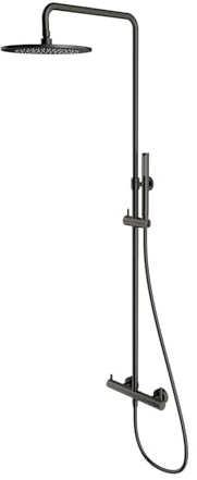 Omnires Y1244MGR Y Aufputz-Duschsystem, Graphite