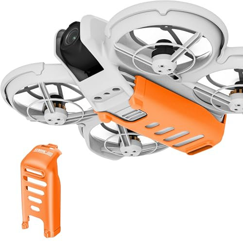 STARTRC Telaio per accessori DJI Neo, protezione batteria Drone 2 in 1 per DJI Neo Drone (arancione)
