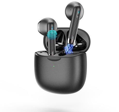 zakotu Bluetooth in Ear Headphones HiFi Stereo Deep Bass, Wireless Earphones