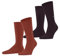 Burlington Herren Socken Everyday Multipack M So Baumwolle einfarbig 2 Paar, Gelb Sunset 8038, 40-46
