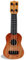 Glomora Kids Toy Ukulele -Gitarre, 4 Strings Mini -Gitarre Kinder Musikinstrumente Bildungsspielzeug klassisches Gitarren -Musikspielzeug für Mädchen Jungen Geburtstag (Ohne Graffiti)