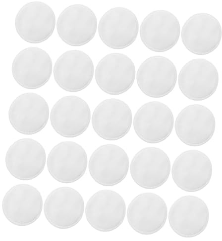 Vaguelly 200pcs Makeup Removal Pads White Powder Makeup Remover Cotton Facial Cleaning Discs for Cosmetic Cleaning