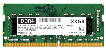 GUOM DDR4 RAM 32GB 3200MHz SODIMM Laptop Computer Memory 260-PIN 1.2V