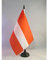 AZ FLAG - Tischflagge Österreich - 21x14 cm - Österreichische Tischfahne 14 x 21 Cm - Flaggen