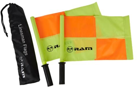 Ram Rugby Linesman Flags - 2 Per Set - Refereeing Accessories