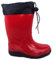 G1 Stivali Pioggia Bimbi G&G con Coulisse - Made in Italy Rosso 35