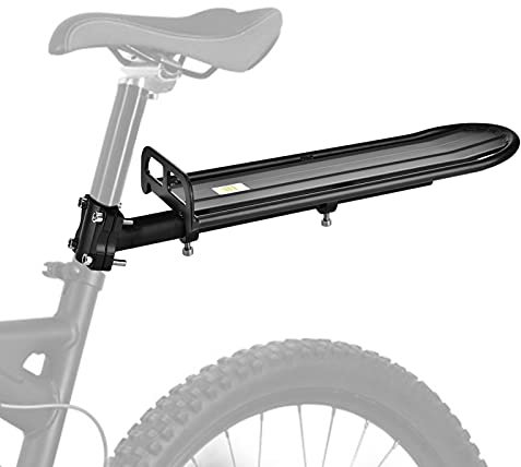 GOTOTOP Fahrrad-Gepäckträger, Universal-Halterung für Fahrräder Baiker aus Aluminium, für Fahrrad, hinten, für Legierung, schnelle Entfernung und Installation (#1)