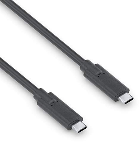 PureLink USB-C auf USB-C Kabel - 3.1 Gen 2, 5A, 10G, DP Alt Mode - iSerie - sc, schwarz, 1,00m