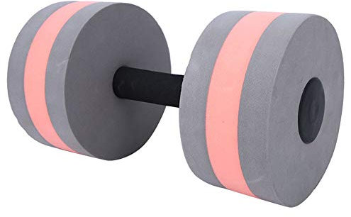 Alvinlite Barra de Peso de Agua, mancuerna de Peso de Agua EVA Redonda, Equipo de natación para niños, 2 uds.(03) Mancuerna