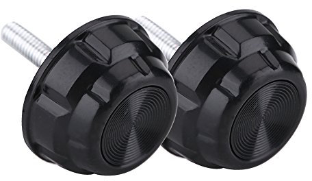 Alomejor 10er-Pack Angelrollen-Griff-Schraubkappen, Angelrollen-Power-Knopf-Ersatz mit Dichtungen für Angel-Spinnrollen