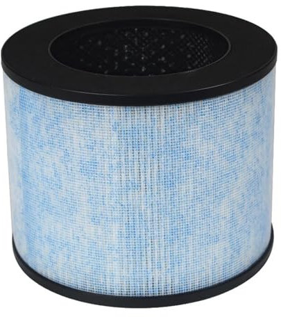 KE88FENG AP100 Replacement True HEPA Filter for Instant AP100 Air Purifier Part F100,H13 4-Stage Filtration Activated Carbon(1 Pc)