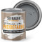 SEEBAUER diy Kreidefarbe für Möbel Grau 750ml für Innen (No. 238 Graphite Grey) Möbelfarbe ohne Schleifen - Holzfarbe extra matt - Holzlack, Möbellack hohe Deckkraft