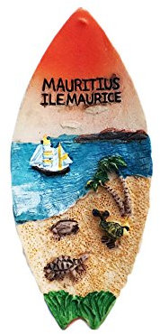 3D Mauritius Boat Refrigerator Magnet,Tourist Souvenirs,Ocean Style Fridge Magnet,Home and Kitchen Decoration,Promotion Gift