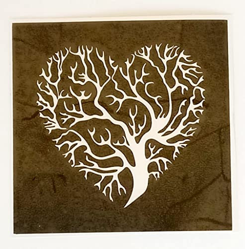 Dazzle Glitter Tattoos 25 x Baum des Lebens Schablonen für das Ätzen auf Glas