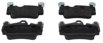 Bosch BP1488 - Brake Pads Car Rear Axle - Bosch Quality - Reduced Noise and Dust - ECE-R90 Certified - Copper-Free - 1 Set of 4 Pads