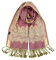 Achillea Pashmina-Schal mit Fransen, weich, seidig, wendbar, Paisleymuster, Border Orchidee