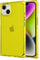 Cocomii Square Clear iPhone 12 mini Case (Neon Yellow)
