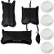 SPARES2GO Universal Washing Machine Tumble Dryer Anti Vibration Feet + Shock Absorbing Stabiliser Pads