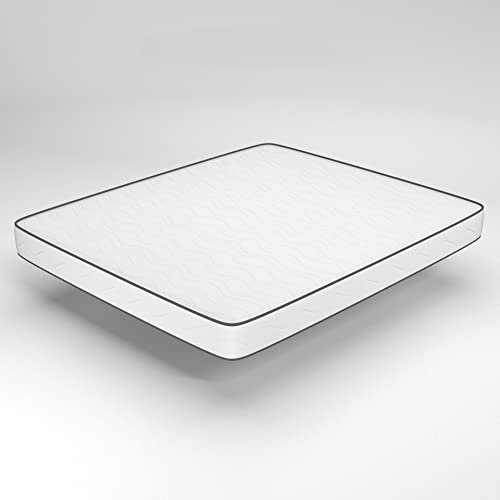 MiaSuite Materasso Singolo per brandina alto 10 Cm - Waterfoam, Dispositivo Medico, Ortopedico - Primavera (160x190 cm)