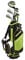 BENROSS - Aero - Junior Stainless Steel and Graphite Golf Package Set - Kids Golf Set - 7 Iron, PW Iron, 1 Hybrid, 1 Driver, 1 Putter - Green - 49 to 55 Inch