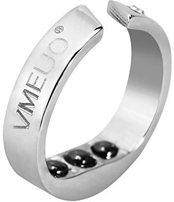 Anti Schnarch Ring, Schnarch Stopper Schlafmittel Ring Akupressur apnoe Stahl Schlaflosigkeit mit verstellbare Öffnung, Stimulieren Sie Akupunkturpunkte(m)
