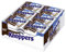 Knoppers Black and White – 24 x 25g – Gefüllte Waffelschnitte mit dunklen Kakaowaffeln, dunklen Gebäckstückchen und Nougatcremefüllung
