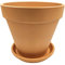 FRANCACOR Plato Barro para Maceta - Barro Natural - Varias Medidas - Eco - (Maceta NO INCLUIDA) (Plato 36 cms - Base Maceta 30)