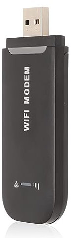 Yunseity 4G Router, Tragbarer Mobiler USB-WiFi-Hotspot, 4G LTE WiFi-Router Netzwerk-Hotspot-Modem mit SIM-Karten-Slot, für PC-Desktop-Laptop