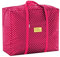 Innova Red Dotted Storage Bags with Zips & Handles (Medium)