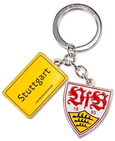 VfB Stuttgart Schlüsselanhänger Stadtschild