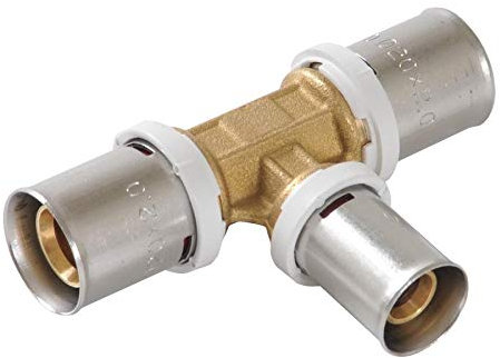 NICOLL Raccord multicouche Té réduit à sertir fluxo Ø32-26-32